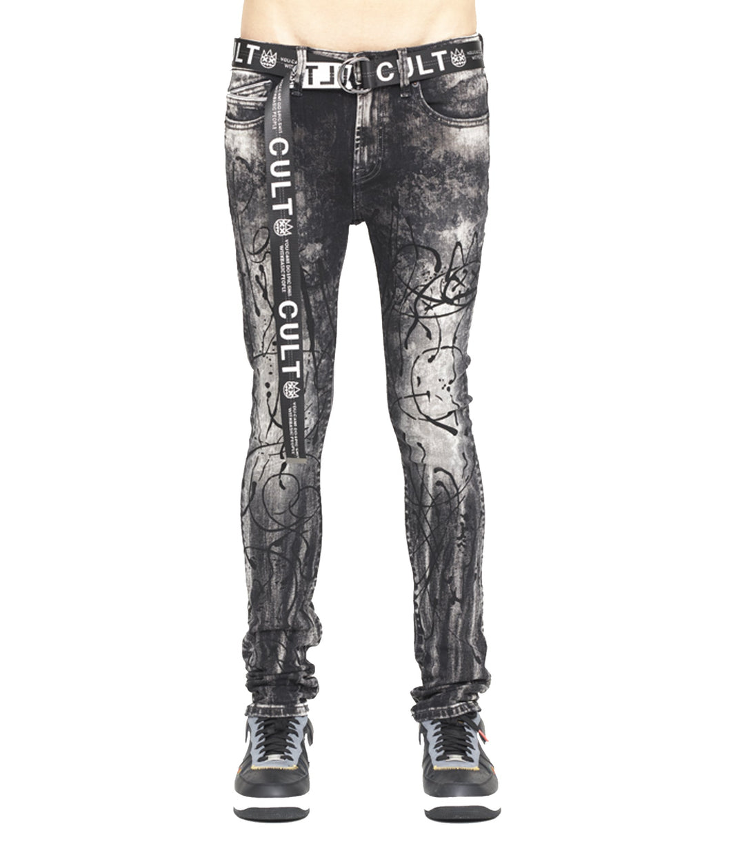 Cult Of Individuality Punk Super Skinny Belted